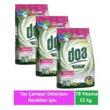Doa Matik Toz Çamaşır Deterjanı Renkliler 3 X 4 KG