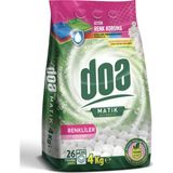 Doa Matik Toz Deterjan 4 kg Renkliler 26 Yıkama Uzun Süre Ferahlık Sağlayan