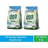 Doa Matik Toz Deterjan Beyazlar 2 x 4 kg - 8 kg