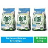 Doa Matik Toz Deterjan Beyazlar 3 x 4 Kg