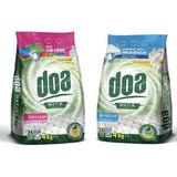 Doa Matik Toz Deterjan Beyazlar ve Renkliler 2 x 4 kg - 8 kg