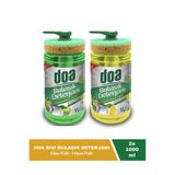 Doa Sıvı Bulaşık Deterjanı, Elma ve Limon Özlü, 2x1000 ml