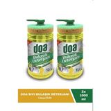 Doa Sıvı Bulaşık Deterjanı Limon Kokulu 1 Lt Süngerli x 2 Adet - 2 lt