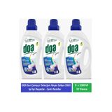 Doa Sıvı Çamaşır Deterjanı Beyaz Sabun Etkili 1500 Ml 33 Yıkama x 3 Adet