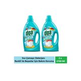Doa Sıvı Çamaşır Deterjanı Renkliler Ve Beyazlar Bakım Ve Koruma 2 X 2700 Ml