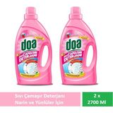 Doa Sıvı Çamaşır Deterjanı Yünlü ve Narinler 2 x 2700 ml - 2,7 lt