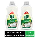 Doa Sıvı Sabun Beyaz Sabun Kukokulu 2.5 Lt X 2 Adet