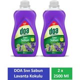 Doa Sıvı Sabun Lavanta 2,5 Lt x 2 Adet - 2500 Ml