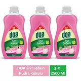 Doa Sıvı Sabun Pudra Kokulu 2.5 Lt X 3 Adet