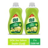 Doa Sıvı Sabun Zeytin Çiçeği 2.5 Lt X 2 Adet