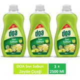 Doa Sıvı Sabun Zeytin Çiçeği 2.5 Lt X 3 Adet