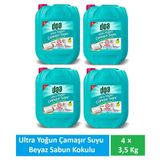 Doa Ultra Çamaşır Suyu Beyaz Sabun Kokulu 4 x 3.5 kg