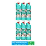 Doa Ultra Çamaşır Suyu Beyaz Sabun Kokulu 6 x 750 ml
