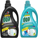 Doa Vegan Sıvı Çamaşır Deterjanı Renkli-Beyaz ve Siyahlar Için Set 3000ml X2