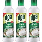 Doa Yüzey Temizleyiciler Beyaz Sabun 3 x 1 L