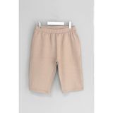 DobaKids Cosy Series Çelik Interlok Kız Çocuk Kısa Tayt Şort Etek Altı Kısa Tayt Bej - 9 - 10 Yaş