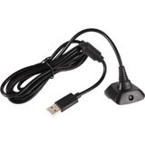 Dobe Microsoft Xbox 360 Joystick Gamepad USB Şarj Kablosu - Siyah