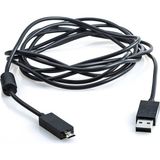 Dobe Microsoft Xbox One S Gamepad USB Şarj Kablosu 3 m - Siyah
