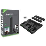 Dobe Oyun Hazneli Göstergeli Xbox One-X-S Şarj Stand Soğutucu
