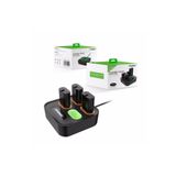 Dobe Pil Şarj Standı Cihazı Battery Charger Dock Aynı Anda 4 Adet Pil Şarj Edilebilir