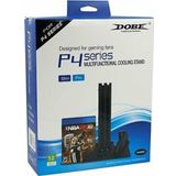 Dobe Playstation 4 Uyumlu Slim Ps4 Pro Fanlı Stand Ve Oyun Kolu Usb Şarjlı Ps4 Şarj Stand