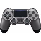 Dobe Ps4-Pc-Android Box-Android-Ios Telefon Tablet Uyumlu Titreşimli Bluetooth Oyun Kolu - Füme