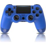 Dobe Ps4-Pc-Android Box-Android-Ios Telefon Tablet Uyumlu Titreşimli Bluetooth Oyun Kolu - Mavi