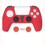 Dobe Ps5 Dualsense Silikon Koruyucu Kırmızı Kılıf