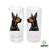 Doberman Buzlu / Buzsuz Seçenekli Rakı Bardağı – 1 Adet Şık Sunum Bardağı 0277