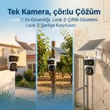 Dobest BP5 Plus 4G Güvenlik Kamerasıı, IP66 Su GEÇIRMEZ,H.265 Sıkıştırma, Iki Yönlü Ses, Sesli Uyarılar, Tf Kart ，V380PRO Cep telefonundan uzaktan kontrol, istediğiniz zaman tekrar izleme！