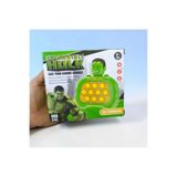 Dobest Işıklı Ve Sesli Pilli Popit Egitici hulk Oyuncak Sevimli Push Pop Konsol 999 level Oyun Modu