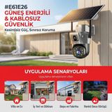 Dobest VCS09 WIFI Güneş Enerjili Güvenlik Kamerası IP66 Su Geçirmez, Tam Renkli Gece Görüşü, Insan Hareket Algılama, Iki Yönlü Ses Iletişimi, Bahçe, Ev ve Mağazalar Için Uygun Kamera