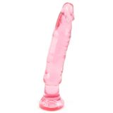 Doc Johnson Crystal Jellies 5.5'' Dildo Kırmızı Realistik Penis