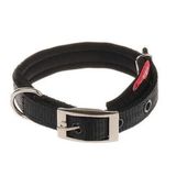 DOCA DOKUMA SİYAH KÖPEK BOYUN TASMASI 2 X 26-36 CM