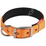 DOCA DOKUMA TURUNCU KÖPEK BOYUN TASMASI 2,5 X 32-44 CM