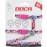 Doca Premium Geometry Kedi Köpek Ve Tavşan Göğüs Tasması