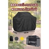 Dock BÜYÜK BOY BARBEKÜ-MANGAL KORUMA ÖRTÜSÜ SİYAH (4 MEVSİM)