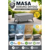 Dock GRİ MASA BRANDASI(ÖRTÜSÜ) SU GEÇİRMEZ-4 MEVSİM-