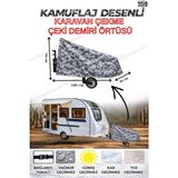Dock KAMUFLAJ DESENLİ KARAVAN ÇEKME ÇEKİ DEMİRİ ÖRTÜSÜ(SU GEÇİRMEZ)