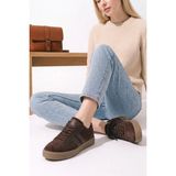 Doçka Kadın Low-Top Düz Taban Retro Spor Ayakkabı Sneaker Mİ6/S025