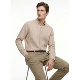 Dockers Bej Erkek Regular Fit Gömlek D261001 - 2XL