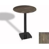 Dockers Bistro Masa Tokyo Esb - (Werzalit, Wermodin ve Allzalit Tabla 60 cm Çap) - Old Pine
