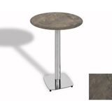 Dockers Bistro Masa Tokyo Kromnikel - (Werzalit, Wermodin ve Allzalit Tabla 60 cm Çap) - Halong