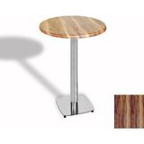 Dockers Bistro Masa Tokyo Kromnikel - (Werzalit, Wermodin ve Allzalit Tabla 60 cm Çap) - Indiana Wood