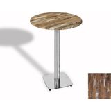 Dockers Bistro Masa Tokyo Kromnikel - (Werzalit, Wermodin ve Allzalit Tabla 60 cm Çap) - Maracaibo