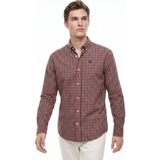 Dockers Bordo Erkek Regular Fit Ekose Gömlek D2620129810_EKOSE Gömlek - XL