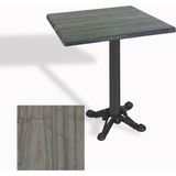 Dockers Çipa Döküm Ayak Kare Masa 70X70 cm - (Werzalit, Wermodin ve Allzalit Tabla) - Magma