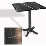 Dockers Çipa Döküm Ayak Kare Masa 70X70 cm - (Werzalit, Wermodin ve Allzalit Tabla) - Palazzo