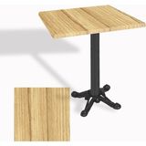 Dockers Çipa Döküm Ayak Kare Masa 80X80 cm - (Werzalit, Wermodin ve Allzalit Tabla) - Coco Bolo