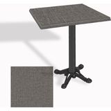 Dockers Çipa Döküm Ayak Kare Masa 80X80 cm - (Werzalit, Wermodin ve Allzalit Tabla) - Twister